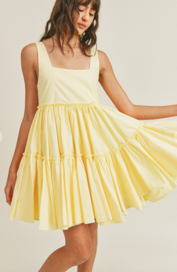 Southern Belle Dress - Sunshine