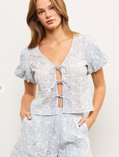 Sweet Darling Top - Blue