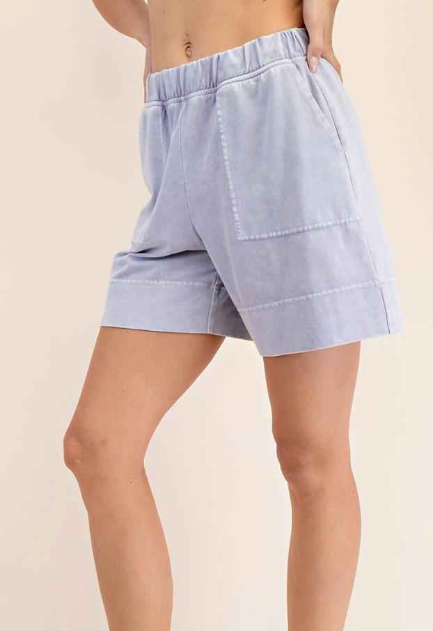 Market Mineral Shorts - Lavender