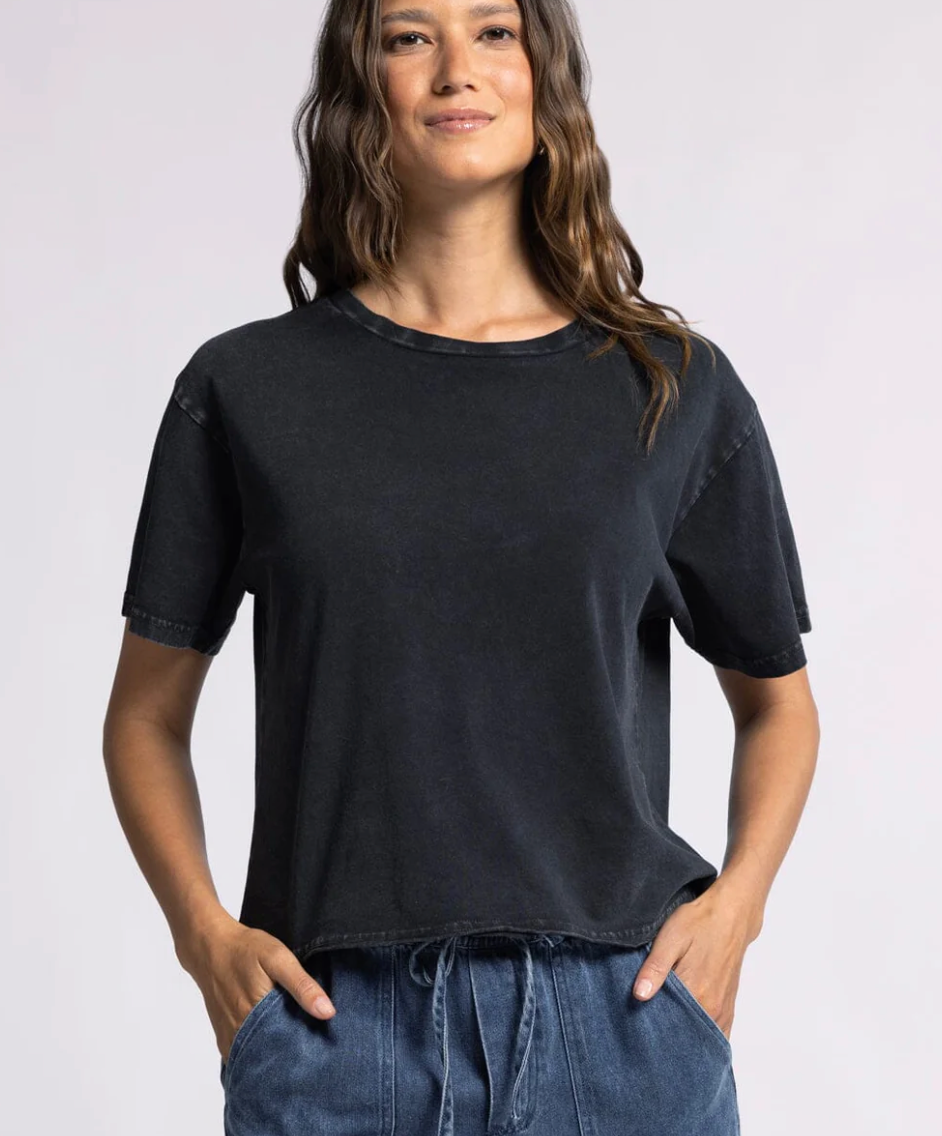 Katelin Tee - Washed Black