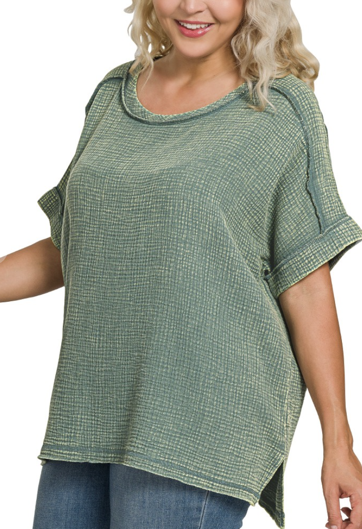 The Drift Top - Ash Jade