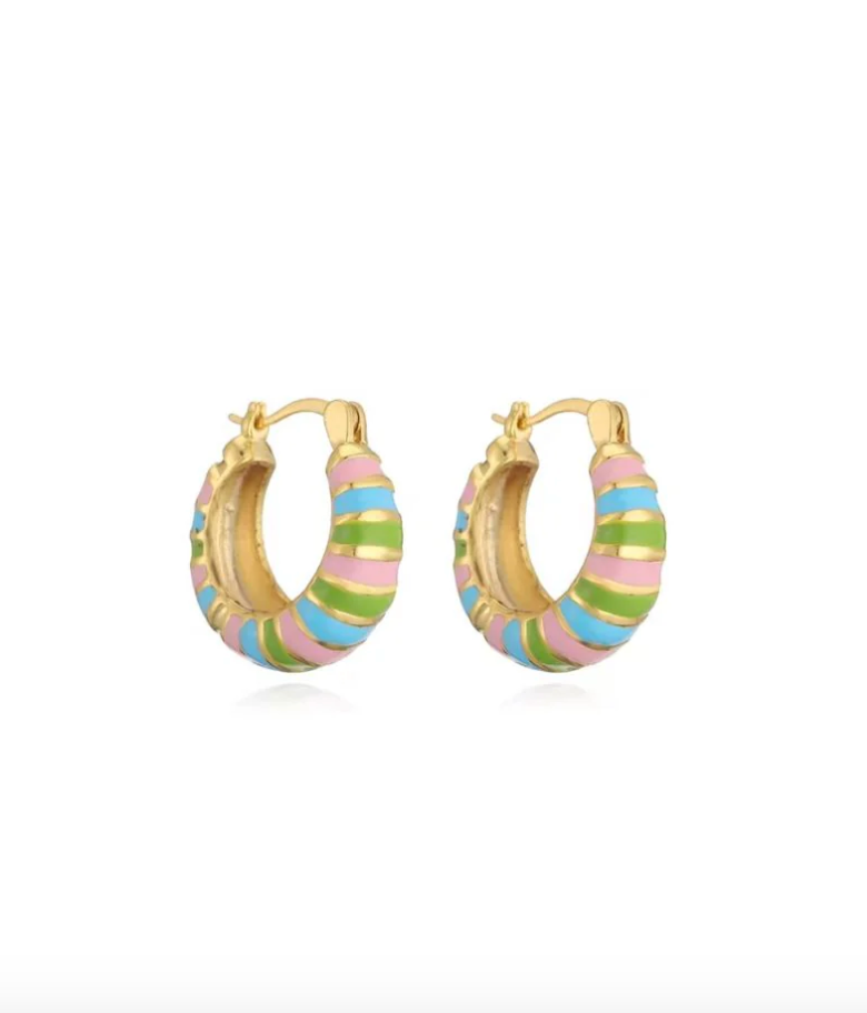 Mykonos Hoops - Pastel