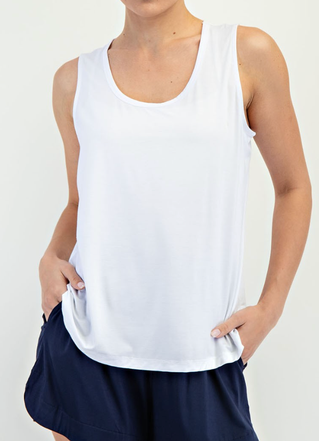 Everday Style Tank - White