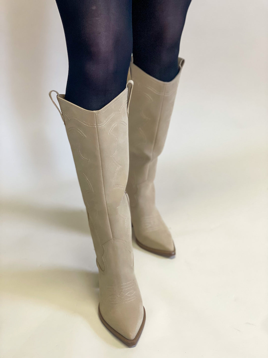Texacana Cowgirl Boots - Natural