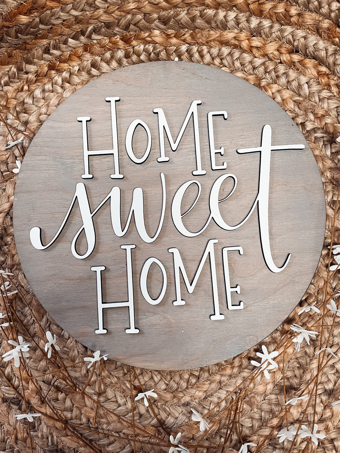 Home Sweet Home Sign - 12"