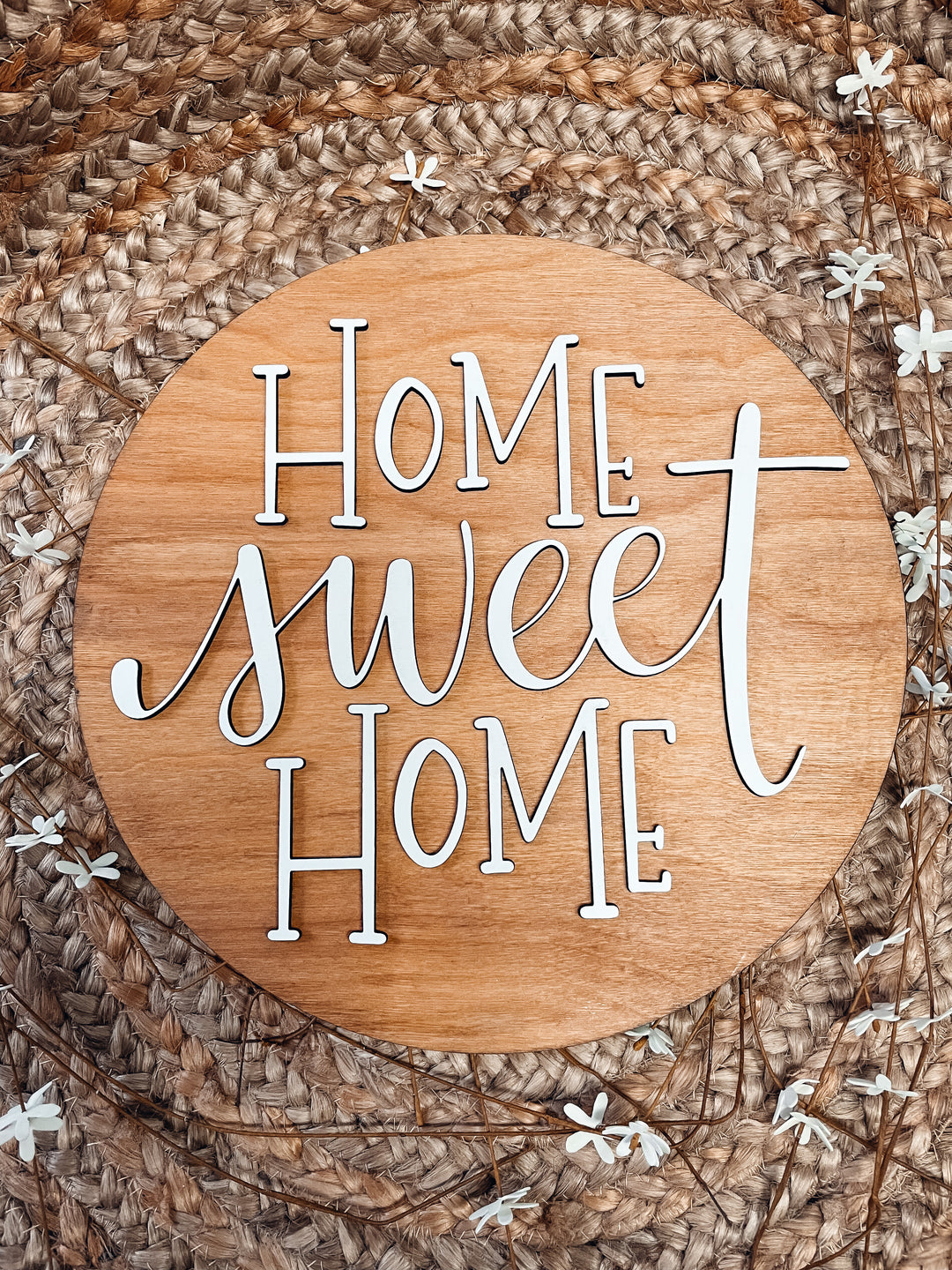 Home Sweet Home Sign - 12"